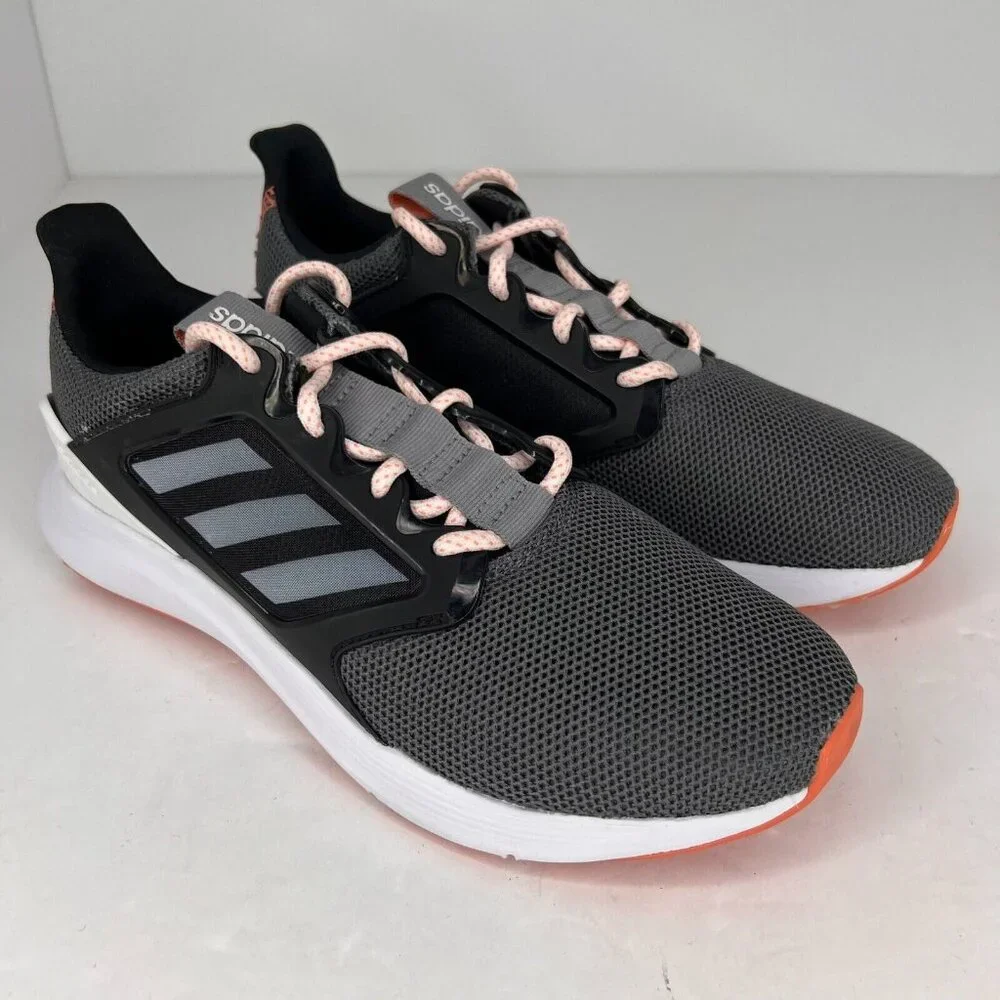 Adidas Womens EE9941 Core Black Gray Energyfalcon X Mesh Size 7 Running Shoes